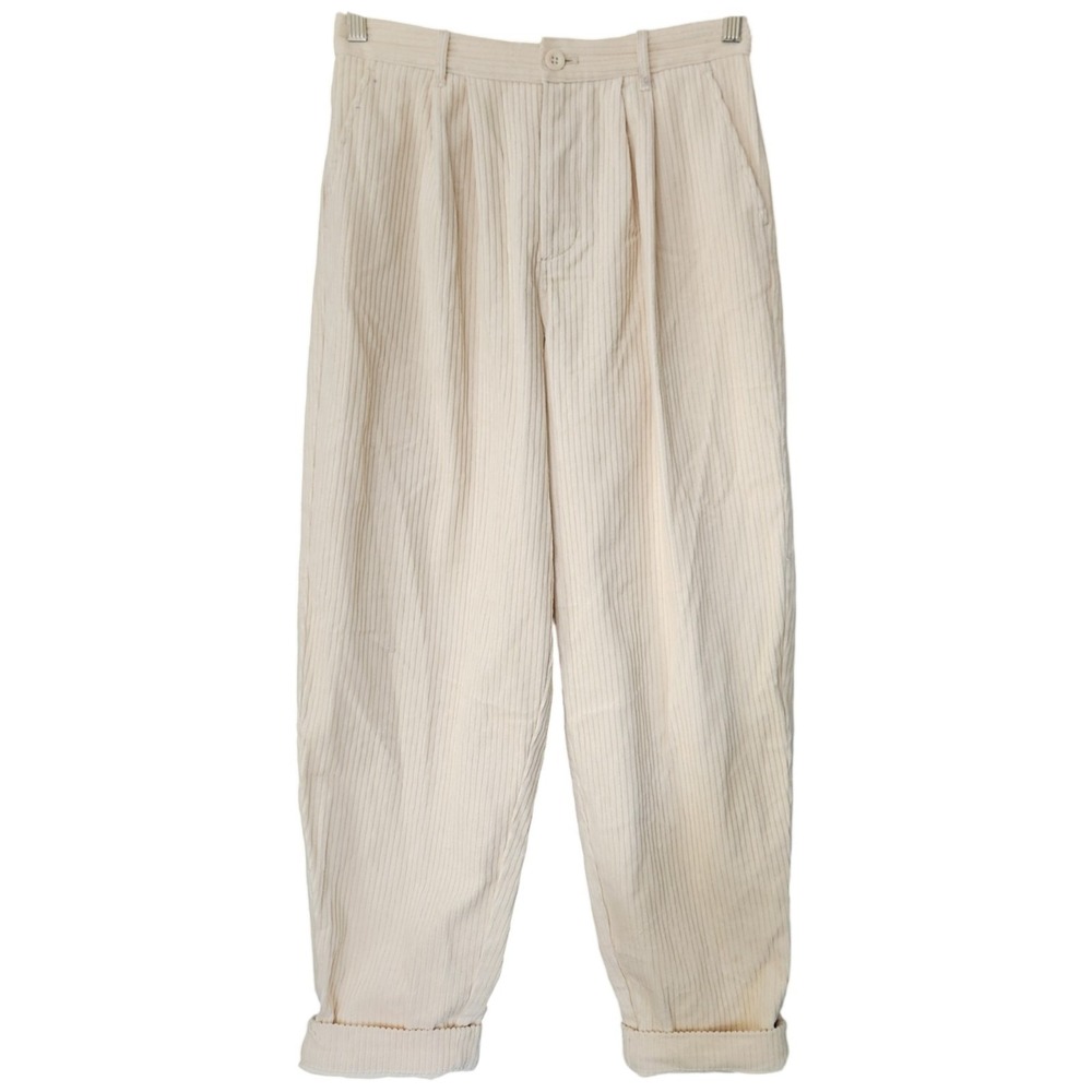 Rowing Blazers Corduroy Trousers Pants size 6 Wild Wale Pleated 28x28 Preppy